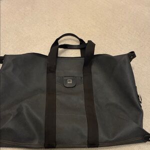 Dunhill Boston Bag Herringbone PVC ~ Leather 👝